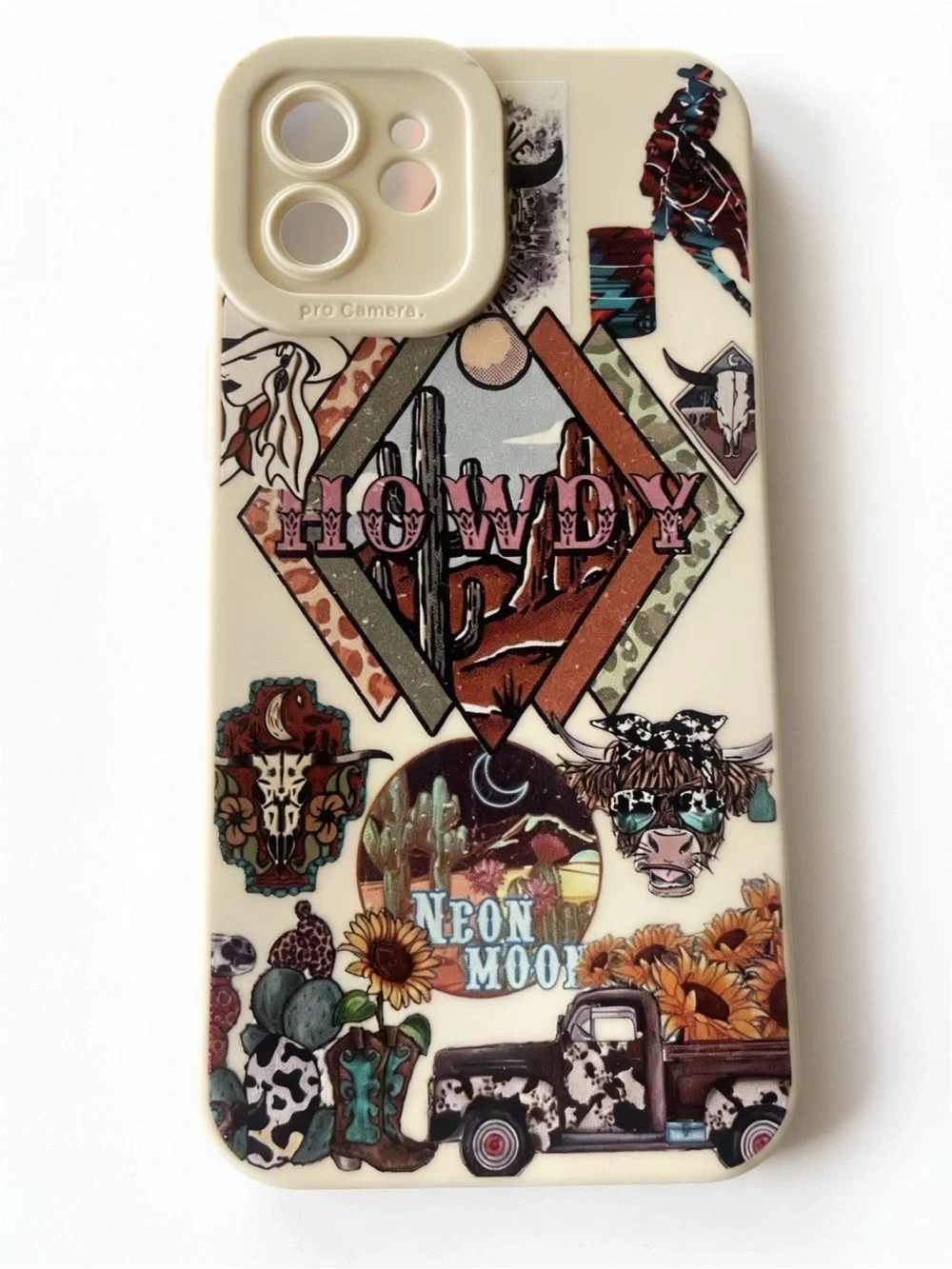 iPhone 12 western printed protective phone case • new!